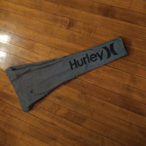 Kids size S Hurley gray logo athletic leggings - Picture 3 of 13